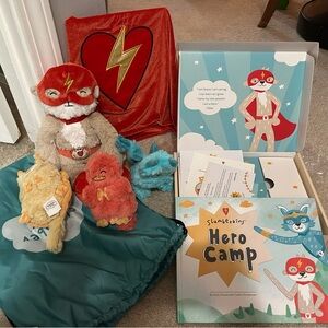 Slumberkins Hero Camp Set - new